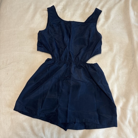 Navy blue romper - Picture 1 of 6